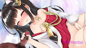 Play Kemokko Ecchi hand job