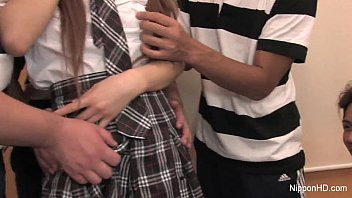 Play Japanese Schoolgirl fucks her classmates
