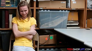 Play Skinny Russian teen shoplifter caught and fucked by security