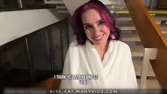 Play Hotel Pickup: Rough Public Blowjob & Sex with Petite Russian 18-Year-Old