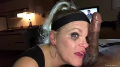 Play Curvy Blonde MILF Jenna Jaymes Loves BBC: Interracial Blowjob & Deepthroat 1080p