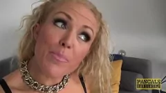 Play British BDSM Slut Roughly Assfucked in Stockings