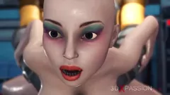Play 3D Alien Sex: Big Boobed Girl Gets Anal Fucking at Mars Base