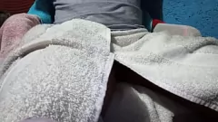 Play Hot Guy Pleasures His Slick Cock After Bath