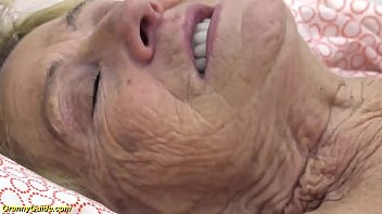 Play Sexy hairy 90 years old granny banged by her toyboy