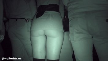 Play Got naked in a dark corner of a club. Caught!