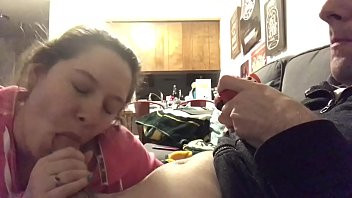 Play An intense blowjob while playing a video game