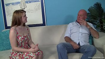 Play Innocent looking cutie fucked by an older man